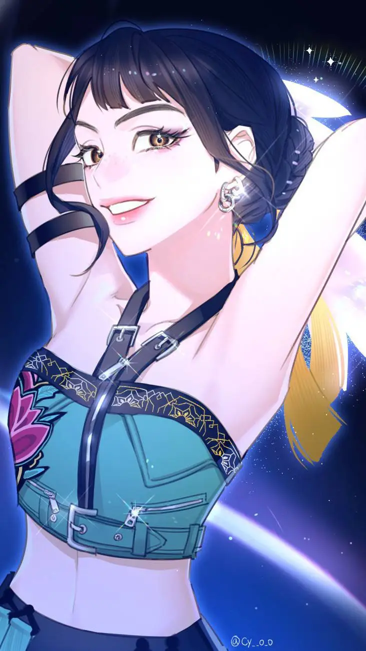 ai character: Зоя  background