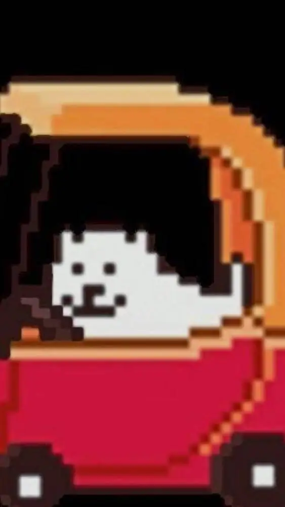 ai character: Toby fox  background