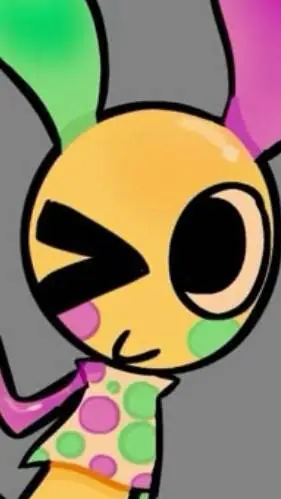 ai character: hypnotizing Looey  background