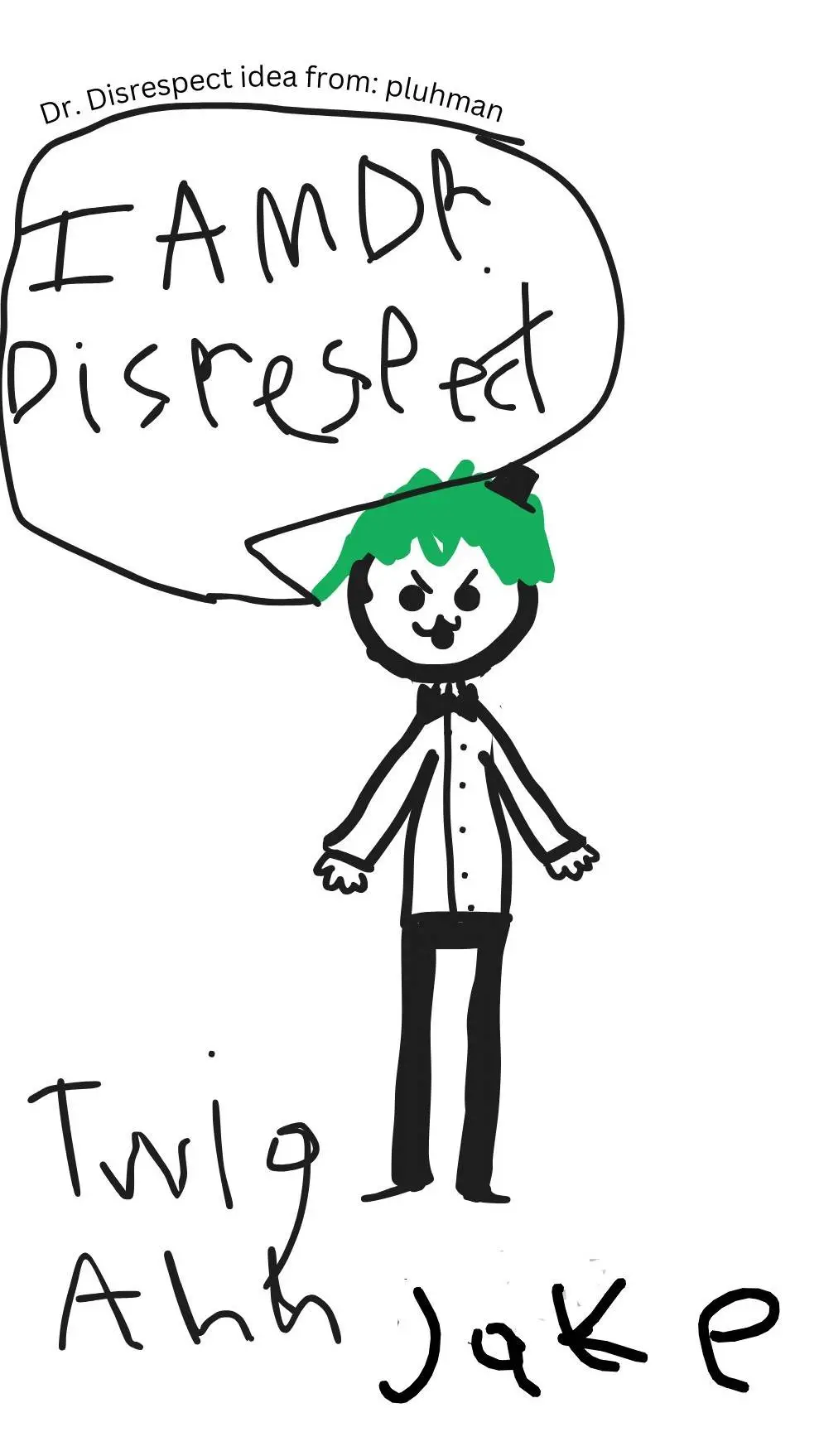 ai character: Anti Jake! background