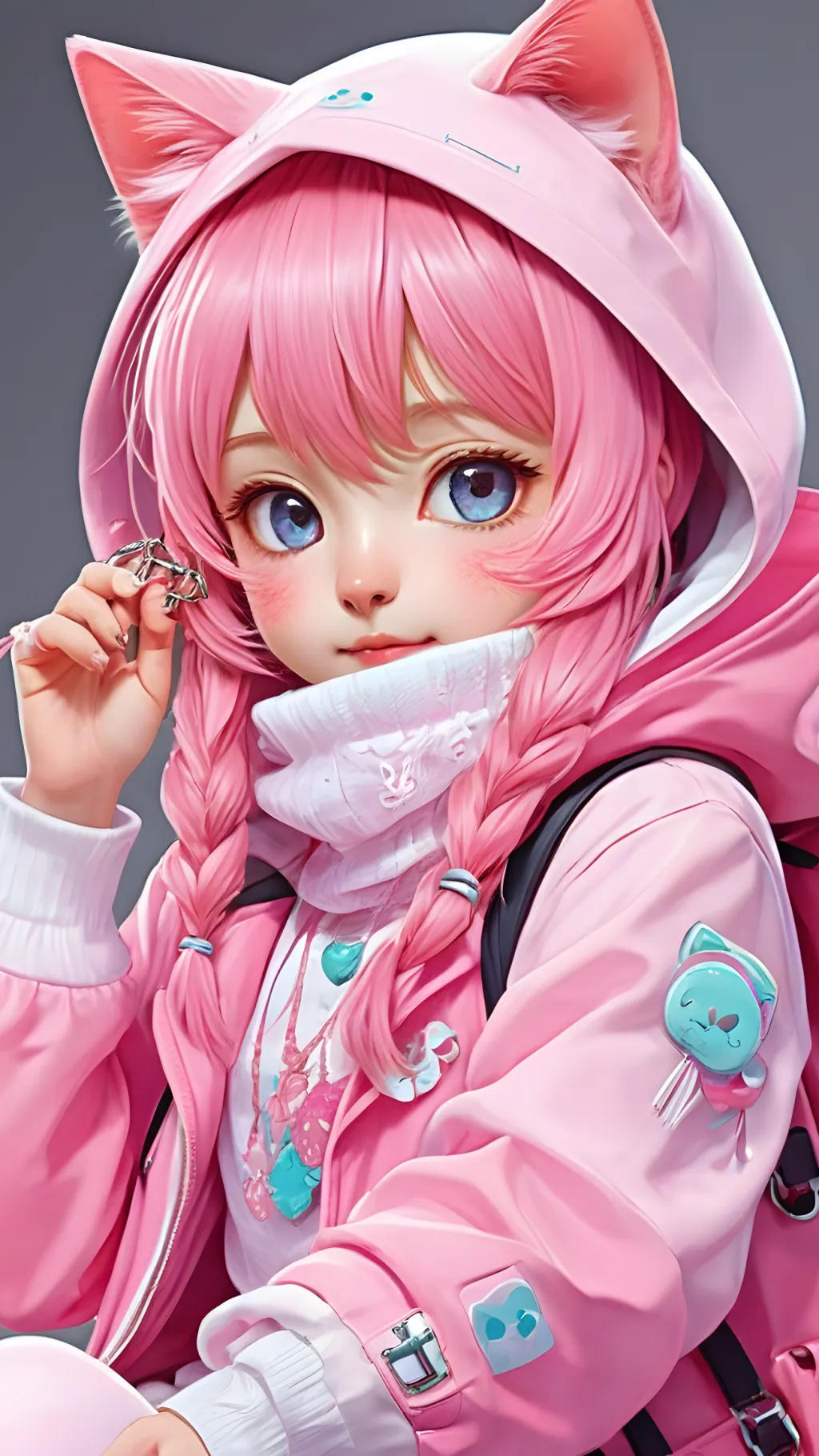 ai character: Me me  background