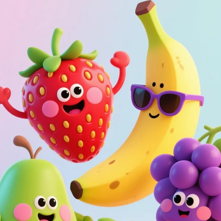 chat with ai character: the fruit squad