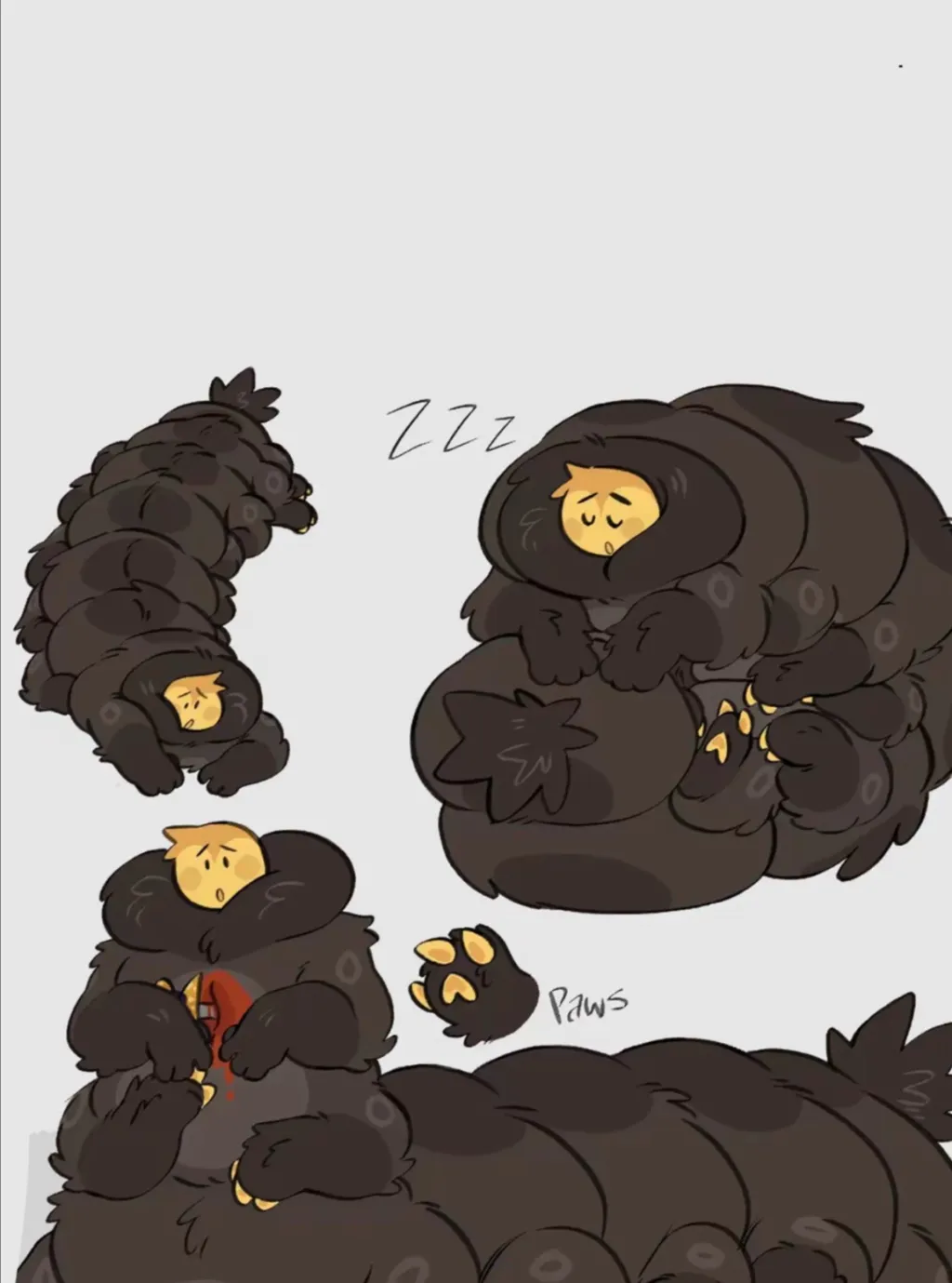 chat with ai character: Caterpillar meqot!