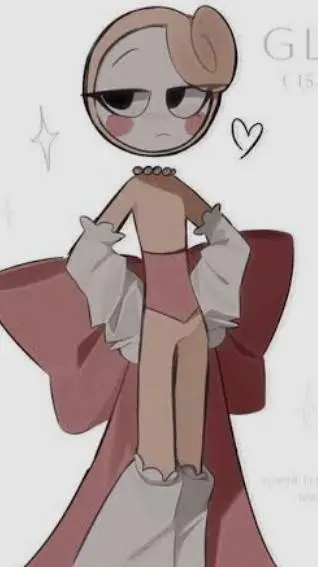 ai character: glisten(espelho 🎀) background