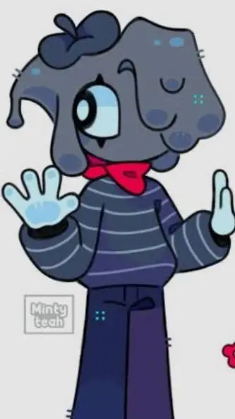 ai character: blot:mimico background