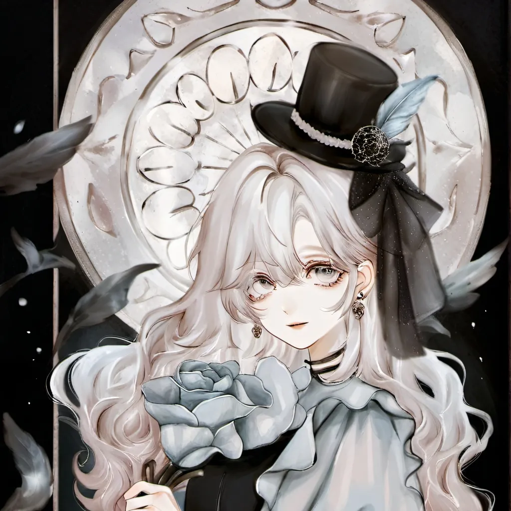 chat with ai character: 💙 × 🤍
