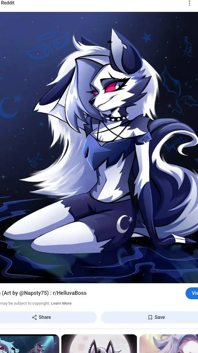 ai character: loona  background