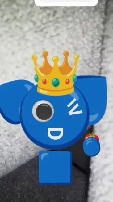 ai character: Strawberry Crown background