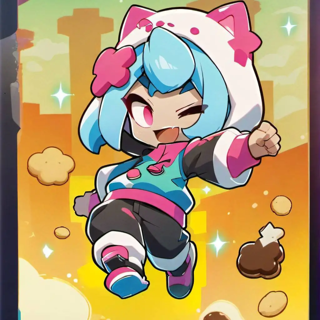 ai character: Starry background