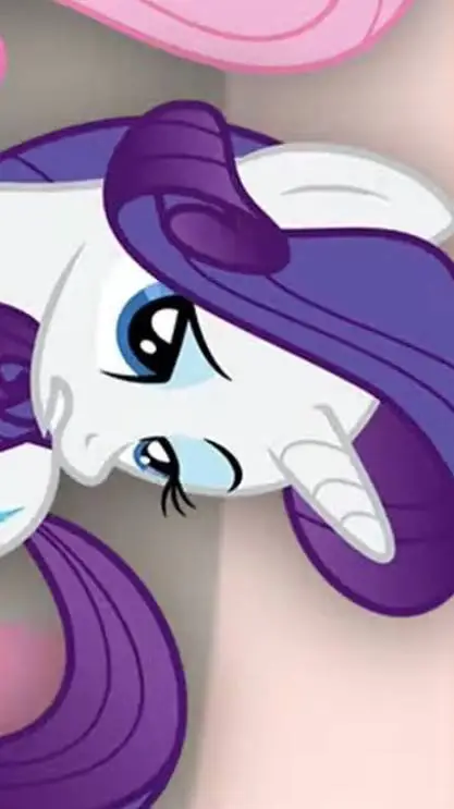 ai character: Violet background