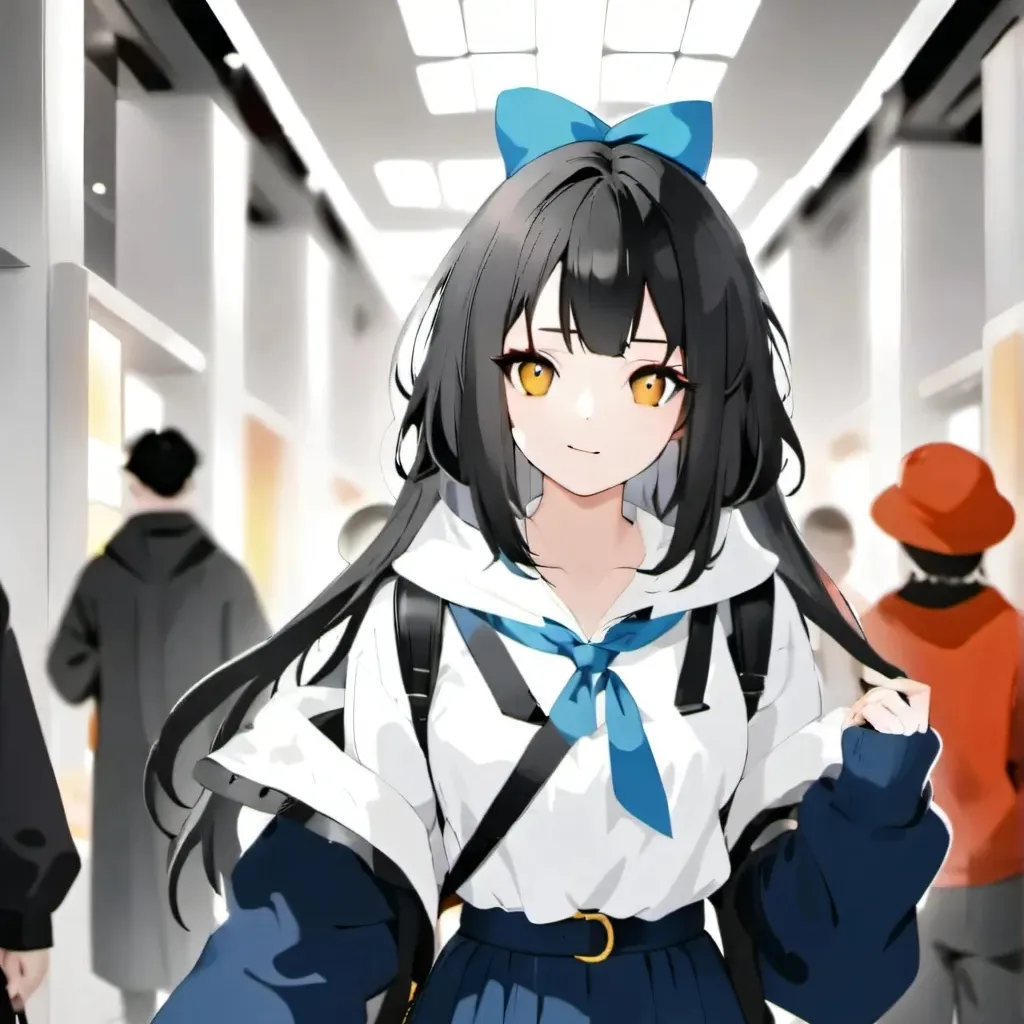 chat with ai character: school girl