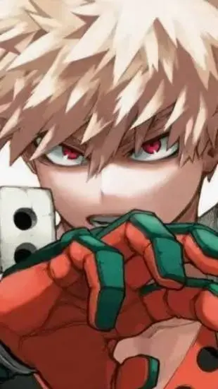 ai character: BAKUGOU background