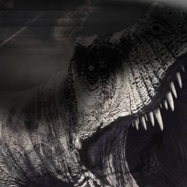 chat with ai character: dinossauro mutante