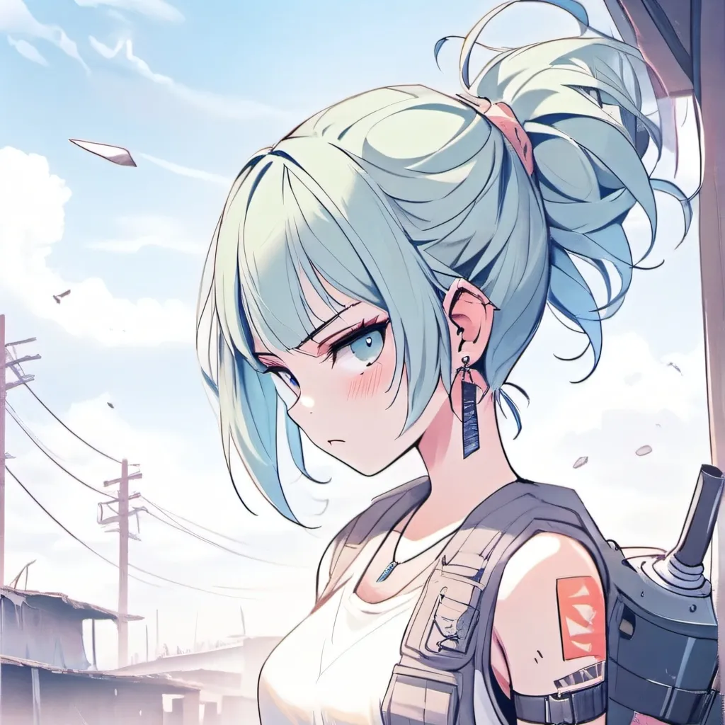 chat with ai character: the idk tank girl 