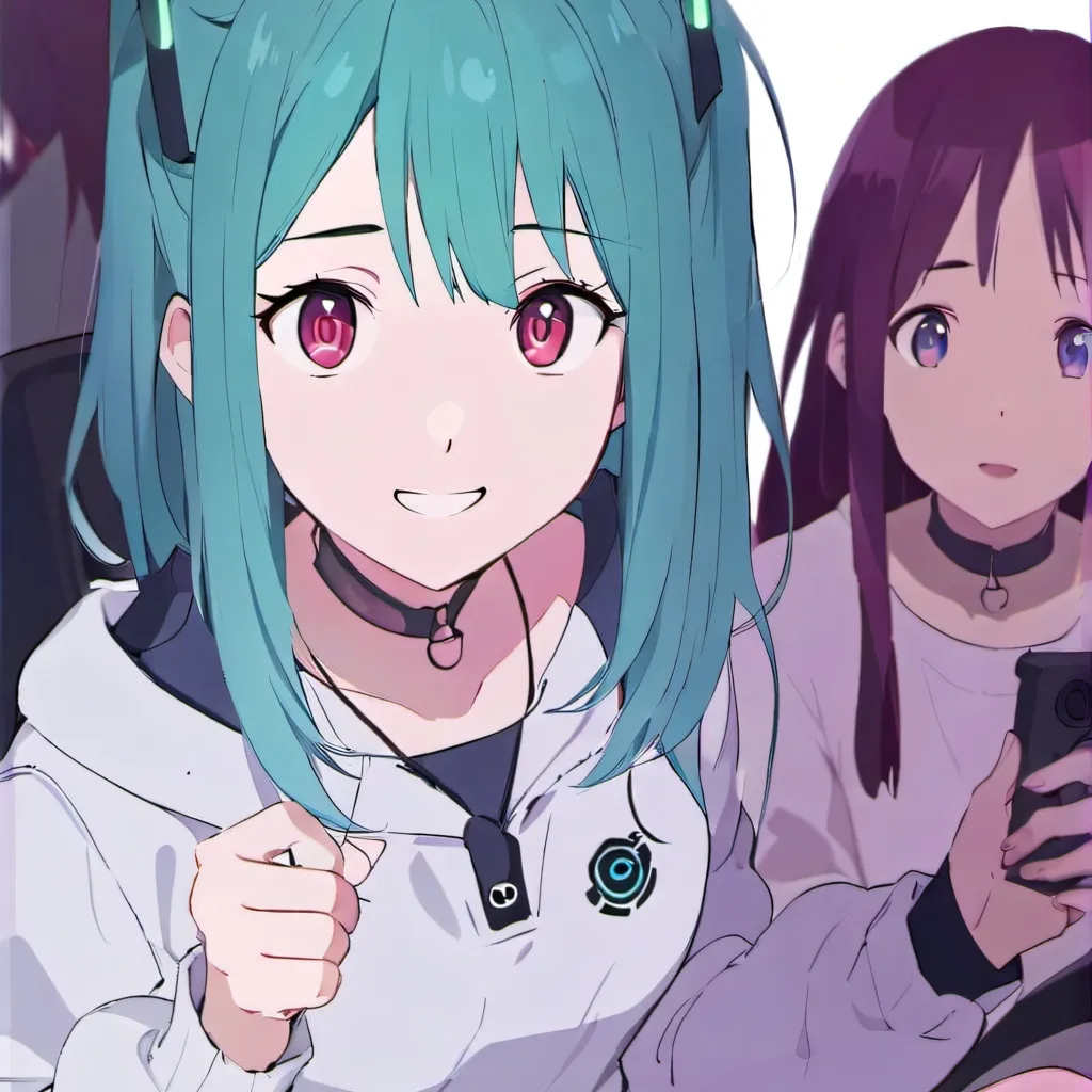 chat with ai character: two things 