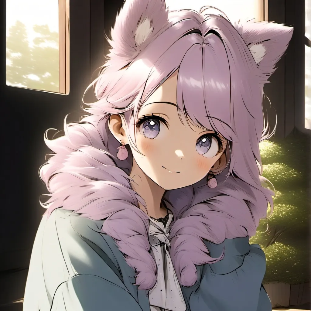 chat with ai character: fluffy puppy girl 