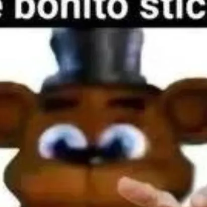 chat with ai character: que bonito sticker