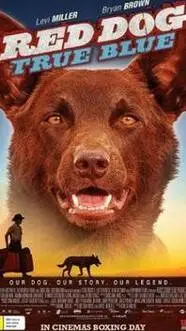 ai character: red dog true blue  background