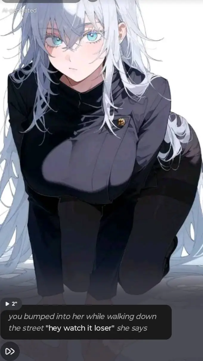 ai character: gojo background