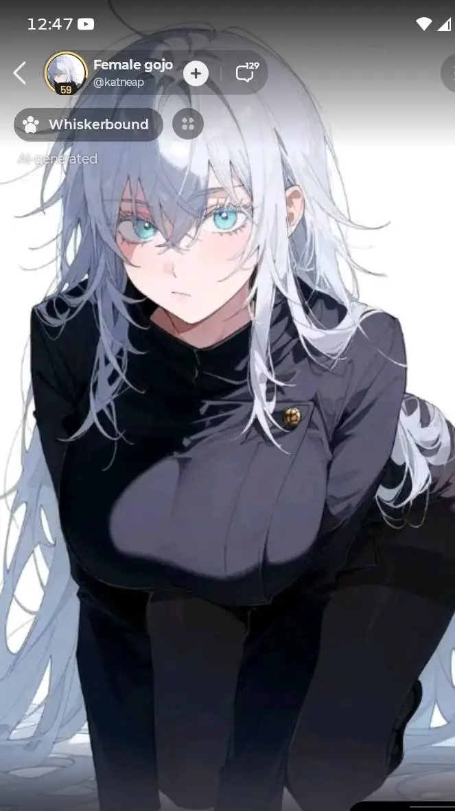 ai character: gojo background