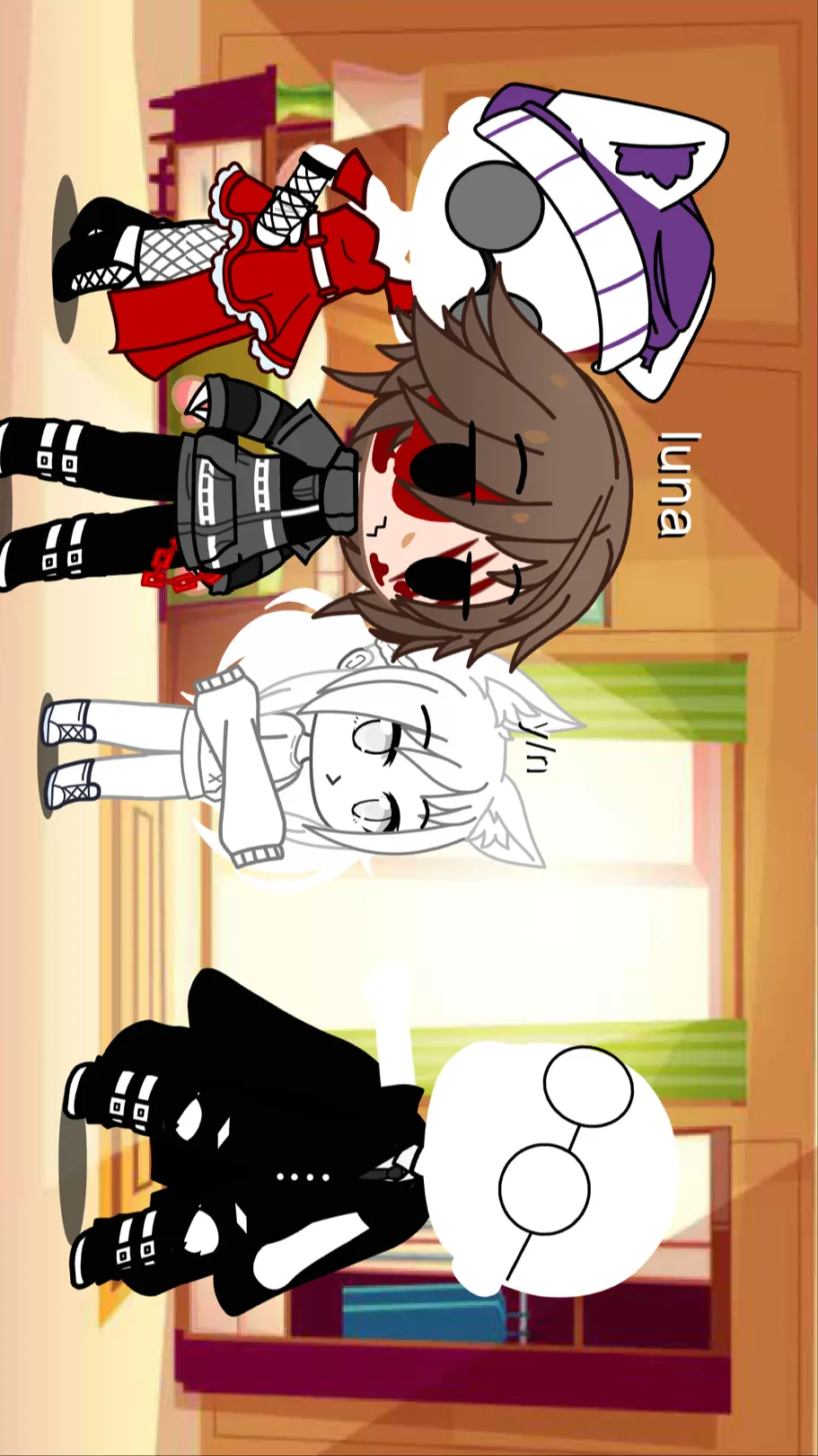 ai character: Gacha Club  background