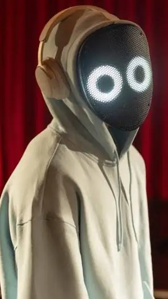 ai character: RedHoodie background