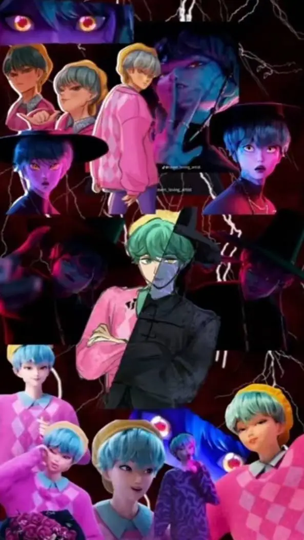 ai character: your baby saja😋 background