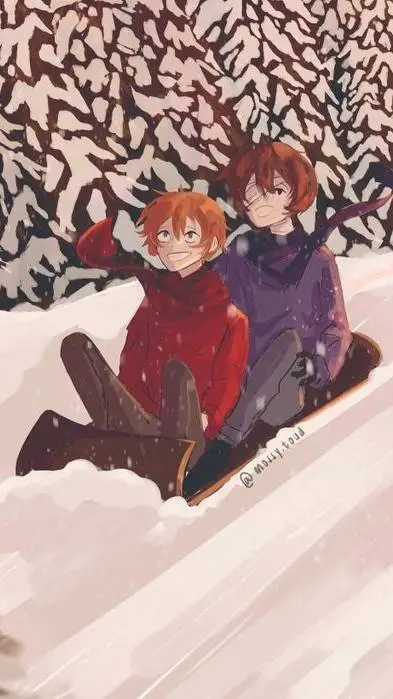 ai character: 15skk snow day!!!! background