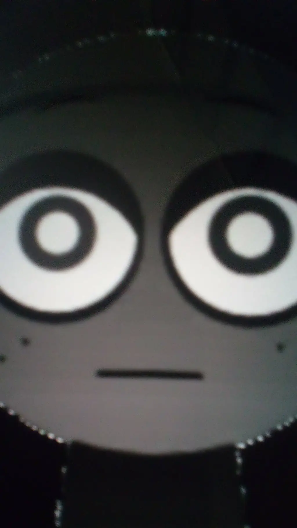 ai character: (Horror) Gray background