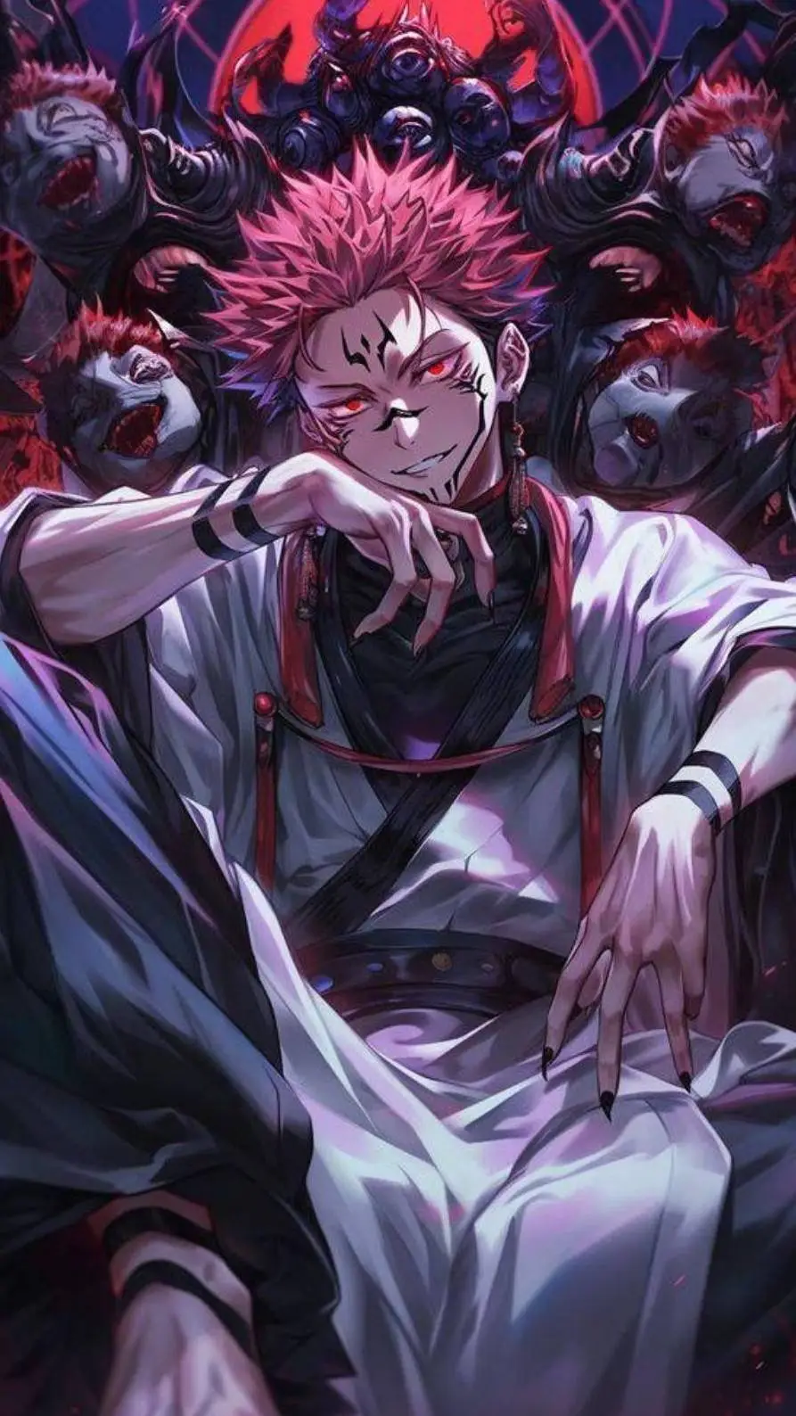 ai character: sukuna  background