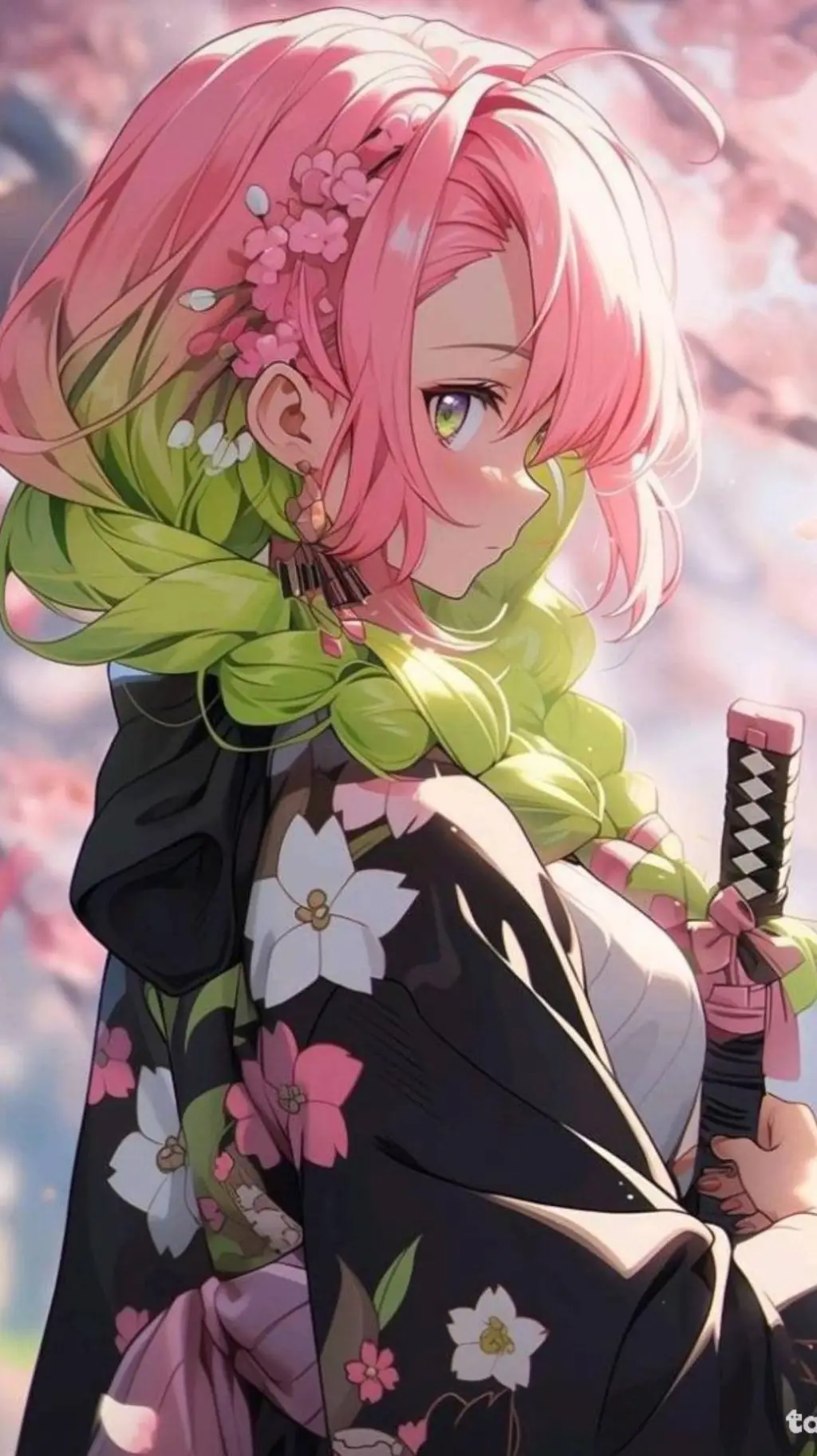 ai character: 🍡kanroji🍡 background