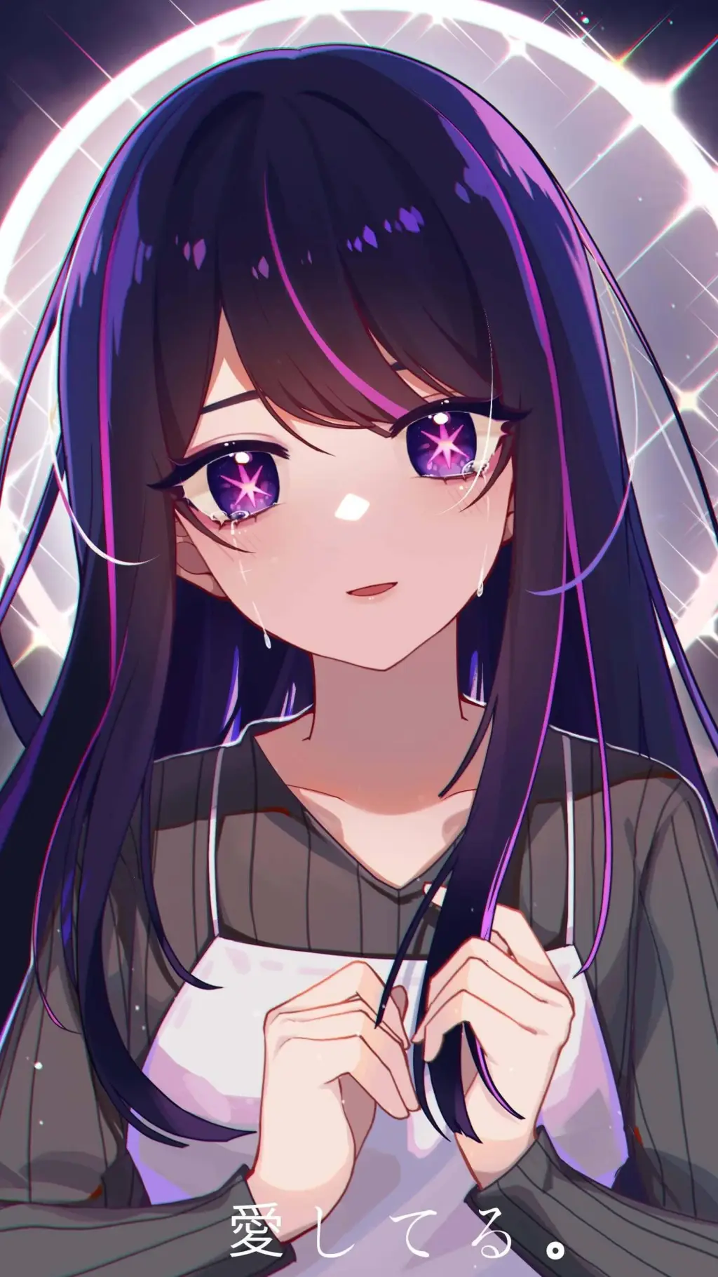 ai character: 😭ai oshino😭 background