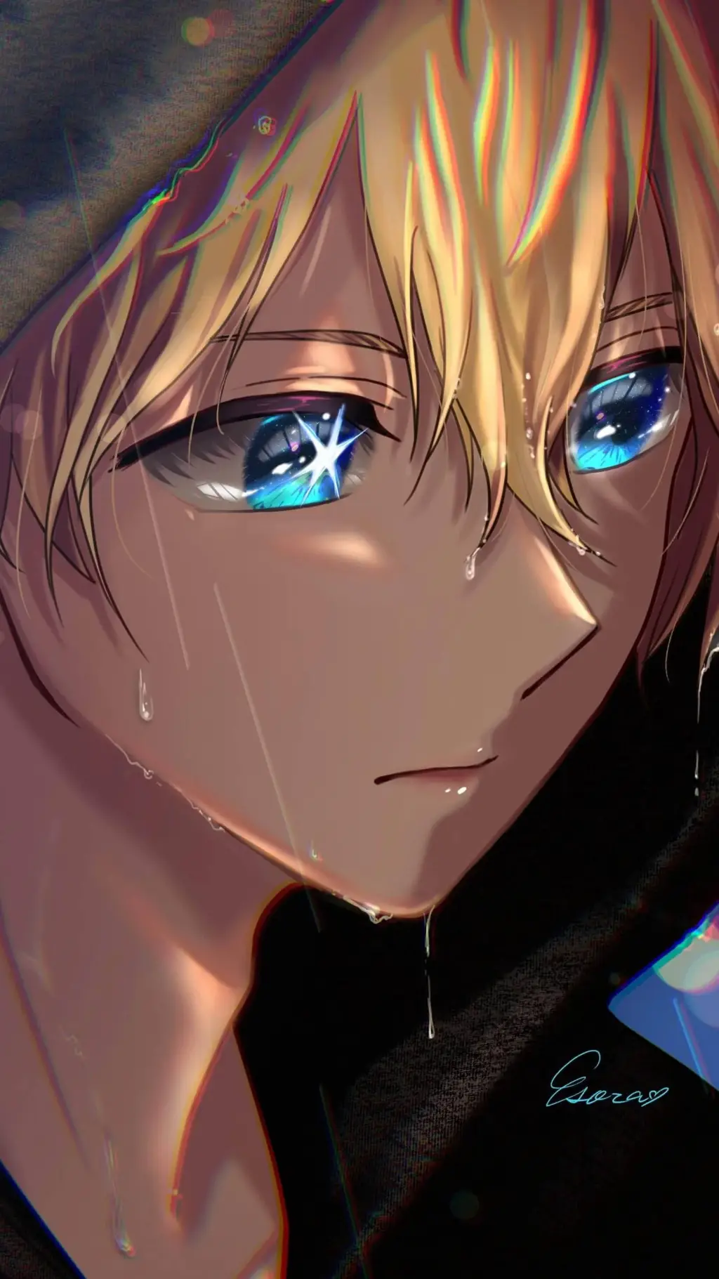 ai character: 🚿🫧aqua🫧🚿 background