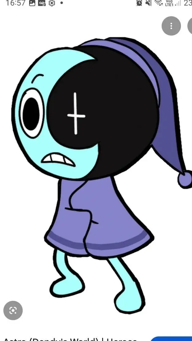 ai character: Astro 🌜💙 background