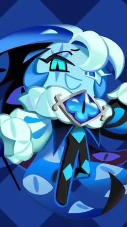 ai character: Shadow Milk Cookie background
