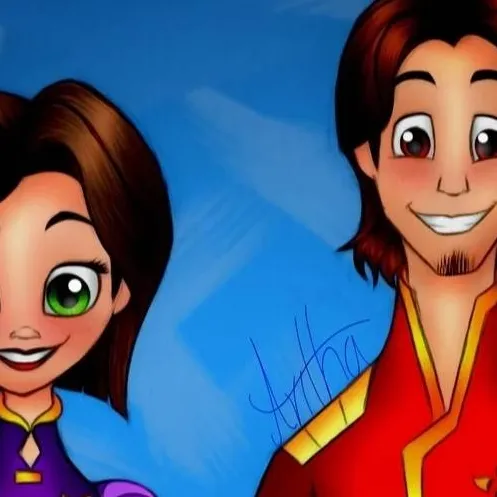 chat with ai character: rapunzel has kids?