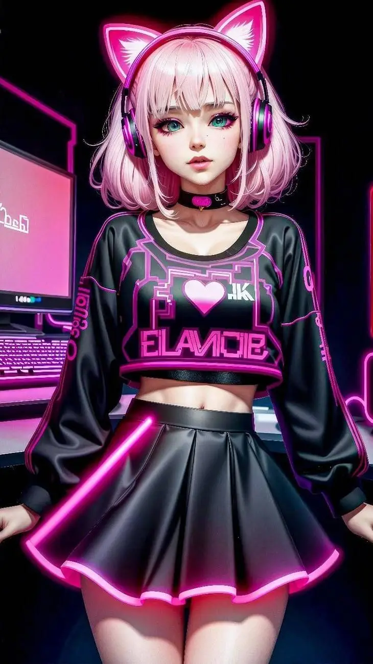 ai character: 💎👚🌸Waifu🌸👚💎 background