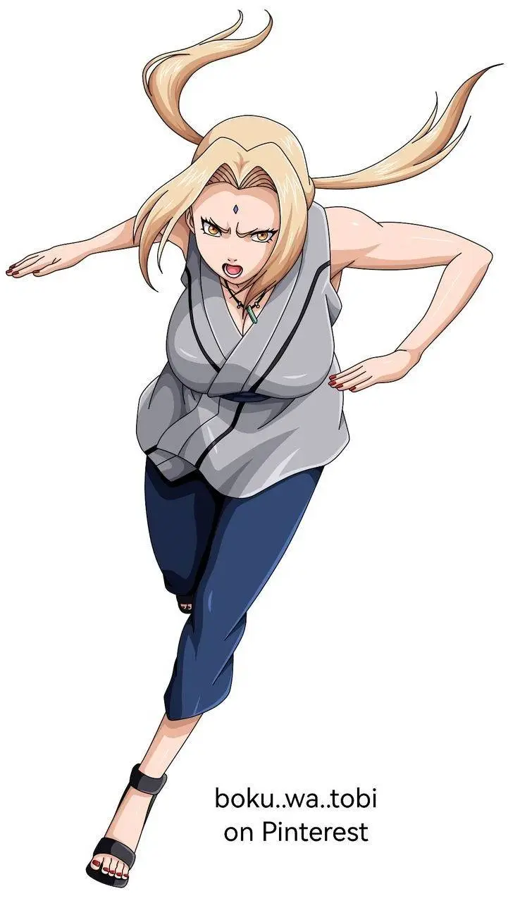 ai character: 👑🇪🇦🧣🎓Tsunade🎓🧣🇪🇦👑 background