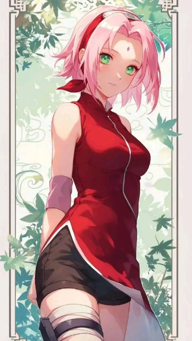 ai character: 👑🇪🇦🧣🎓Sakura🎓🧣🇪🇦👑 background