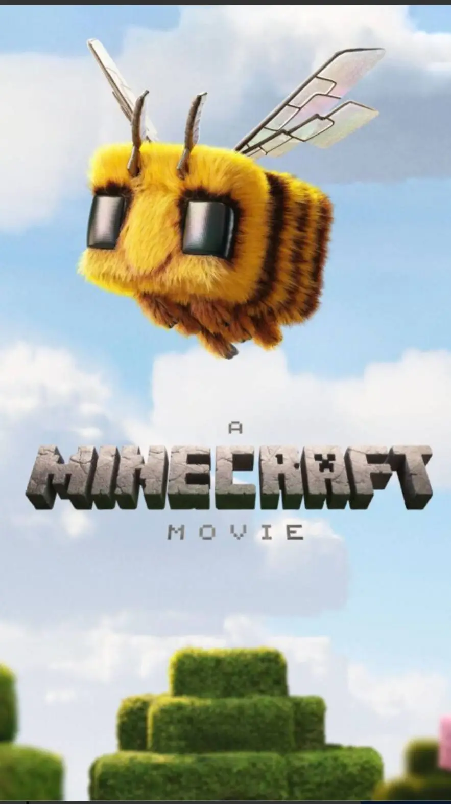 ai character: Minecraft movie background