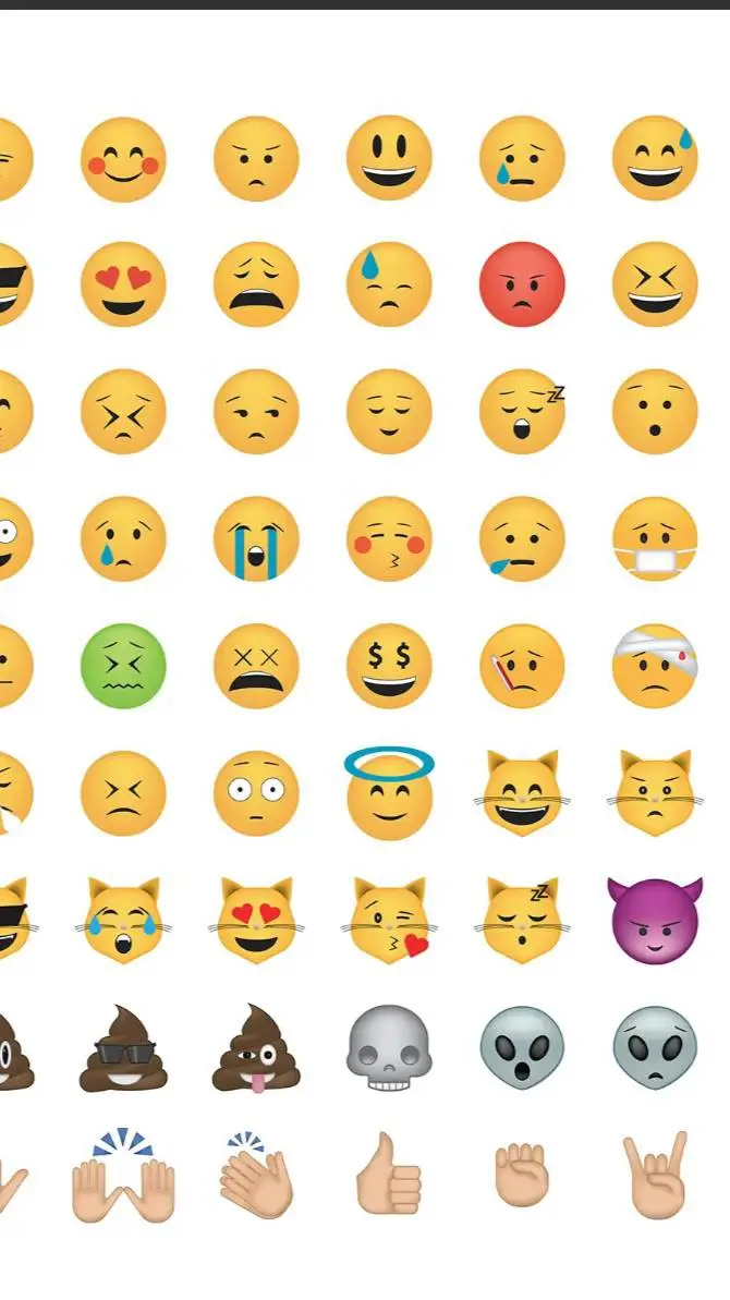 ai character: only emoji background