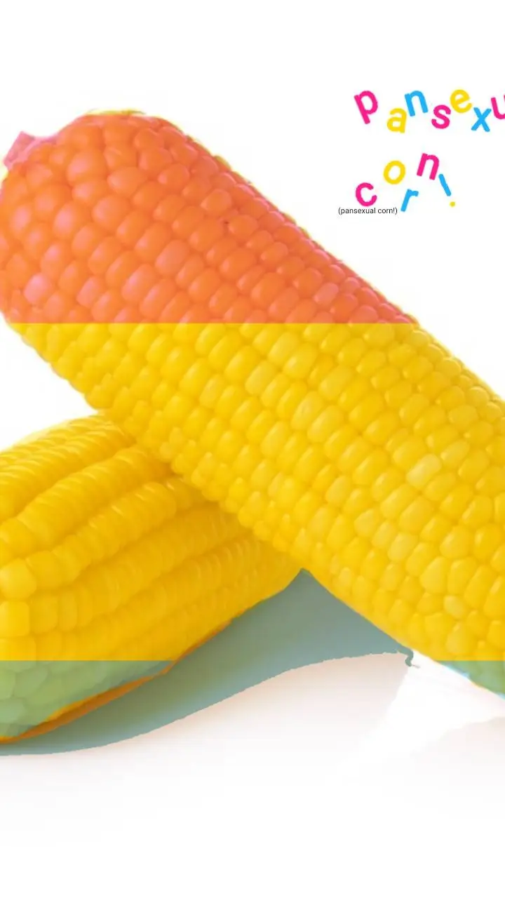 ai character: corn background