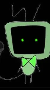 ai character: poorly drawn vee background