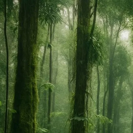 chat with ai character: the rainforest