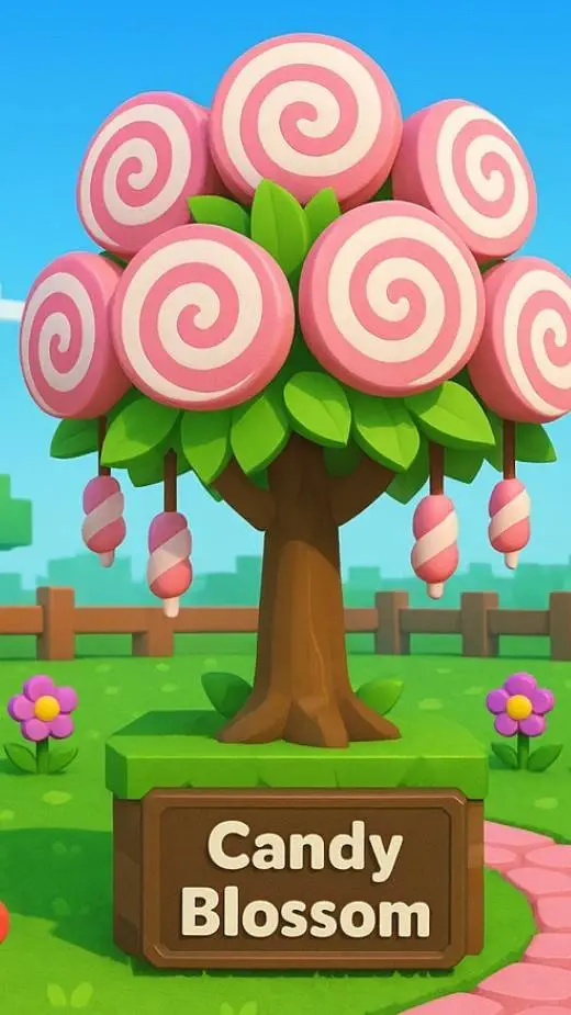 ai character: candy blossom/gag background