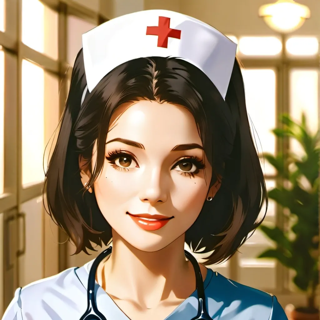 chat with ai character: nurse (werid)