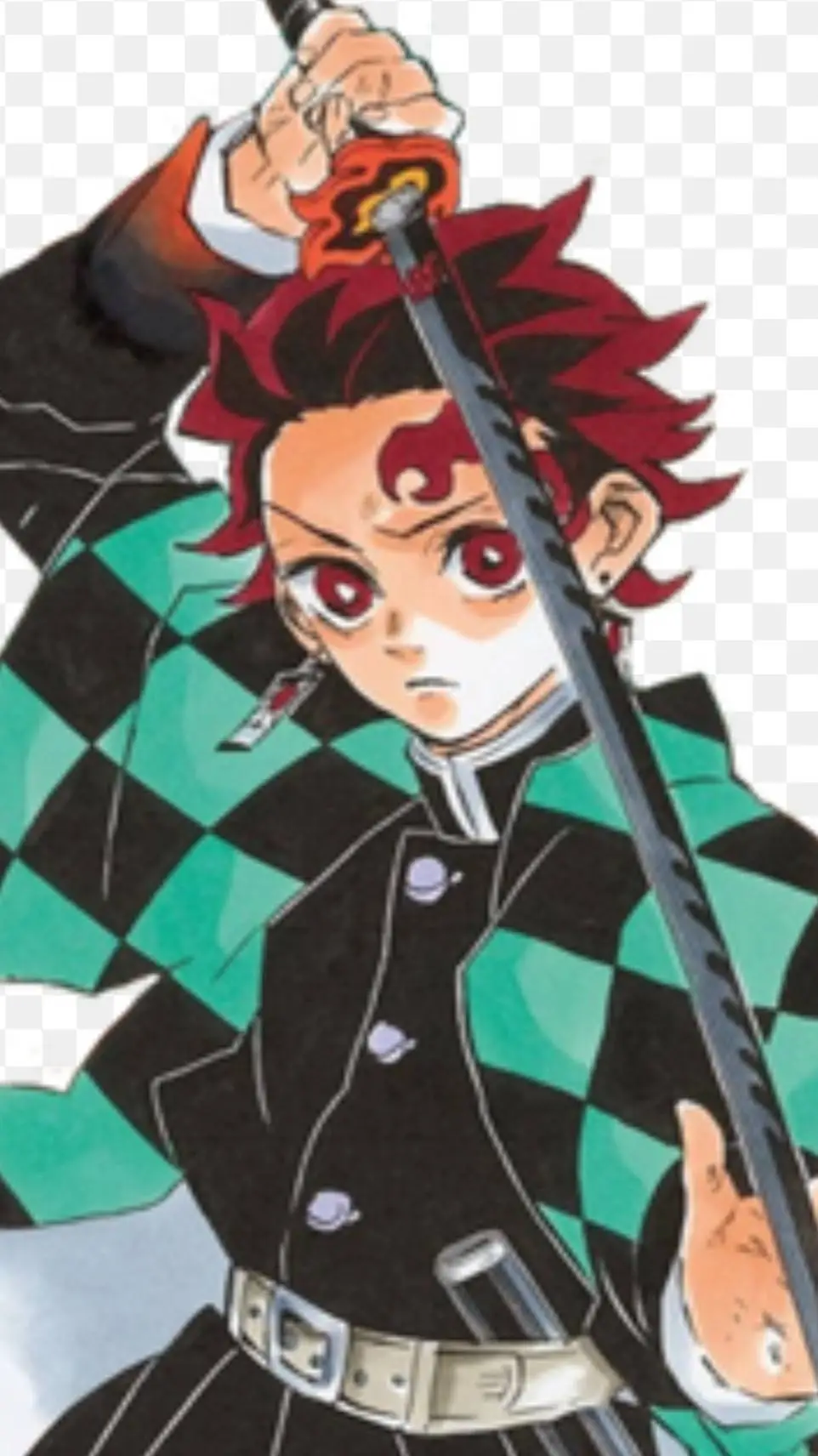 ai character: Tanjiro background