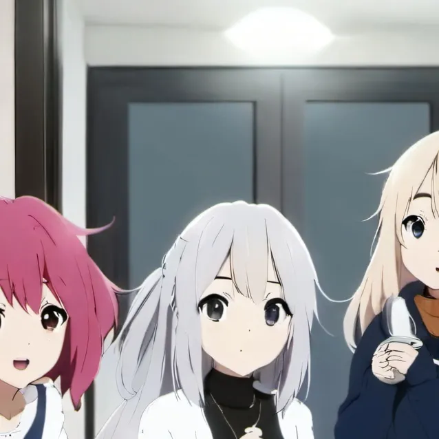 chat with ai character: the 5 girls 