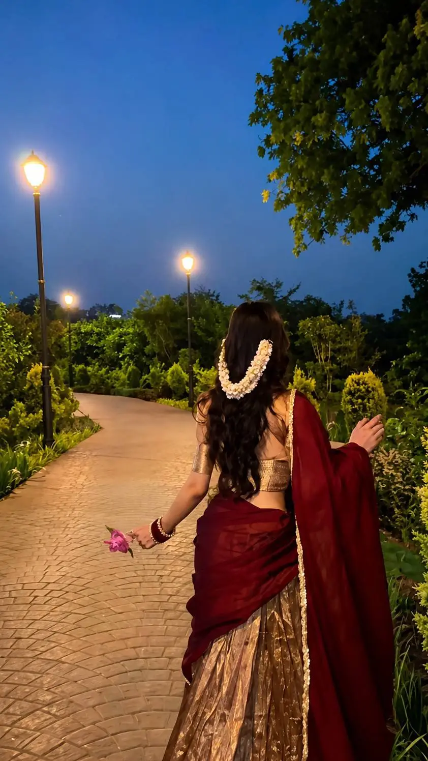 ai character: Rashmika ✨ background