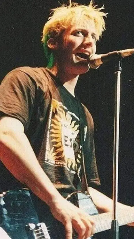 ai character: GREEN DAY background